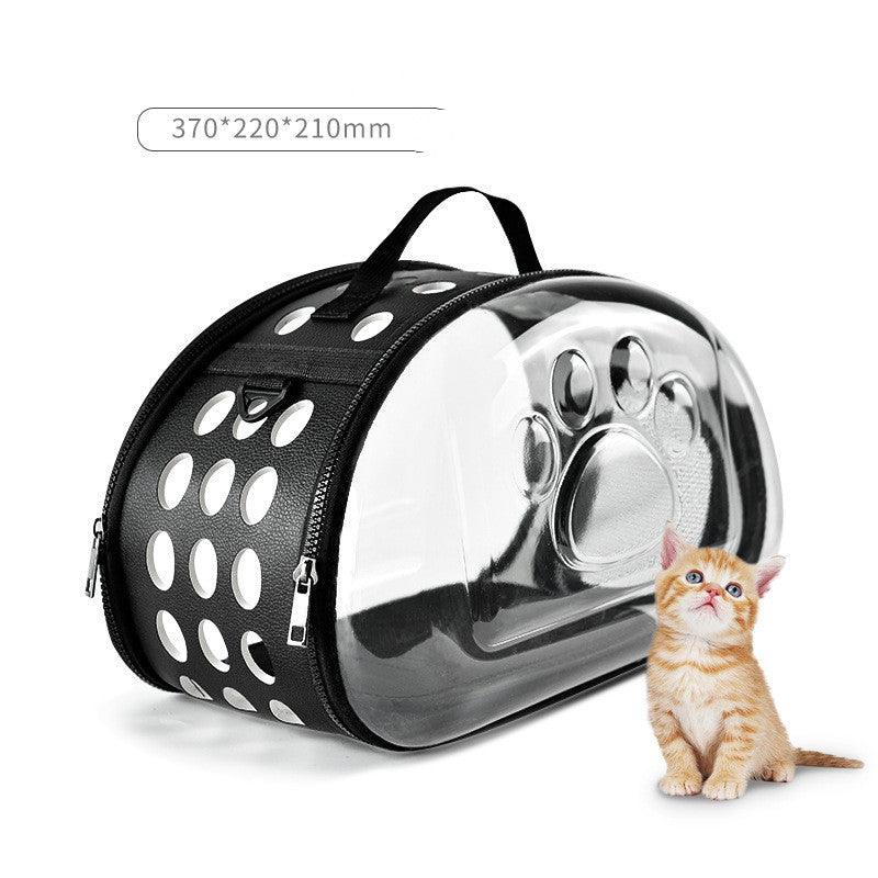 Portable Pet Carrier Bag: The Ultimate Foldable Travel Companion For Cats And Dogs