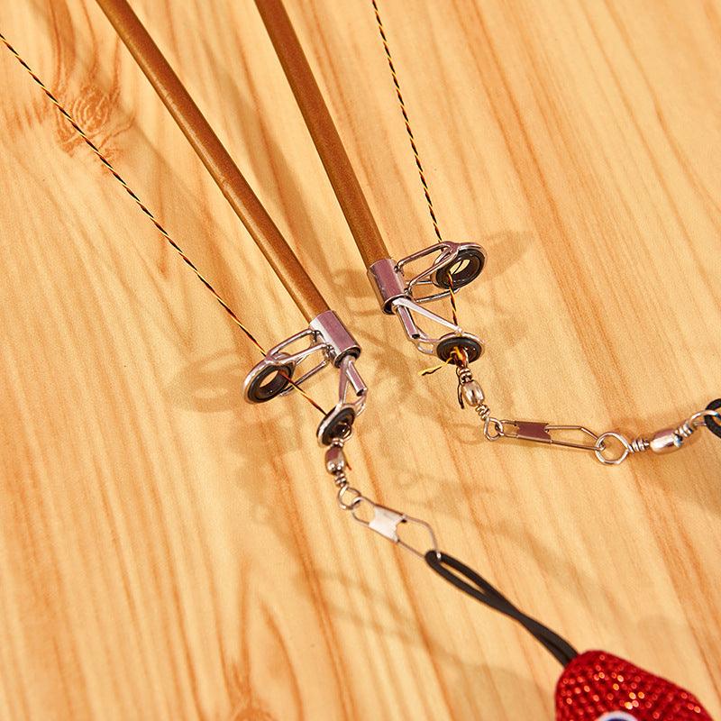 Funny Feather Fish Teaser: Interactive Retractable Cat Toy