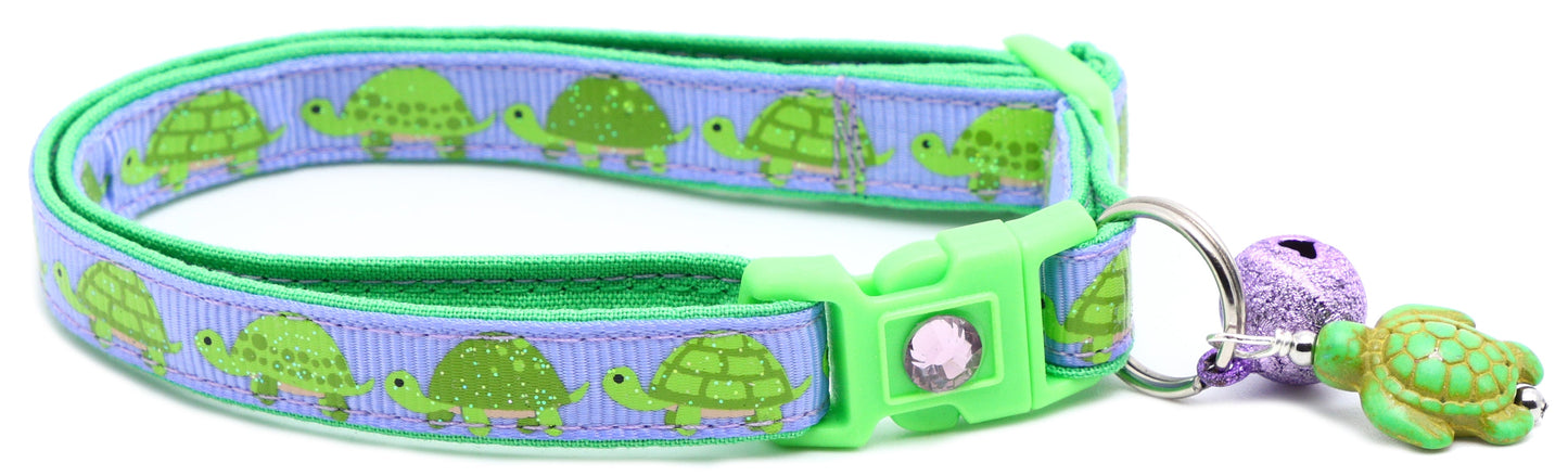Turtle Breakaway Cat Collar