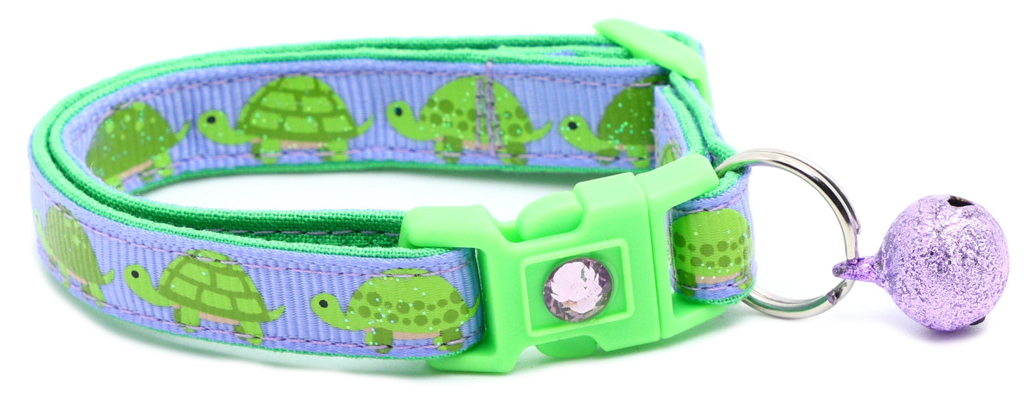 Turtle Breakaway Cat Collar
