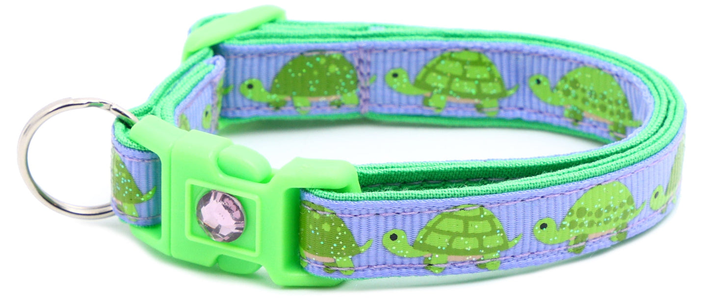 Turtle Breakaway Cat Collar