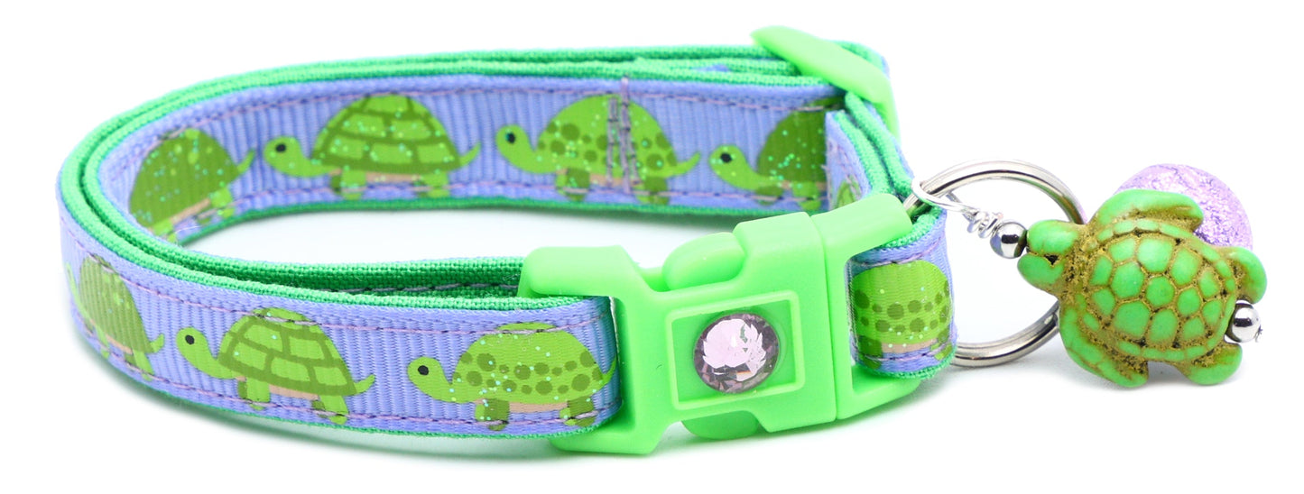 Turtle Breakaway Cat Collar