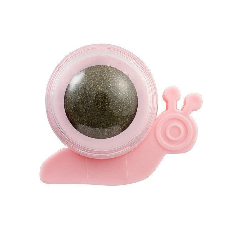 Crabnip Cat Toy: Interactive Spinning Ball For Playful Feline Molars