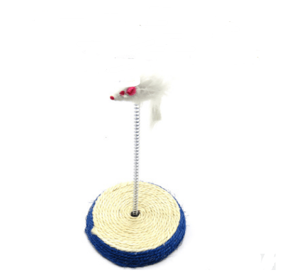 Whisker Whirligig: Handcrafted Solid Wood Cat Toy
