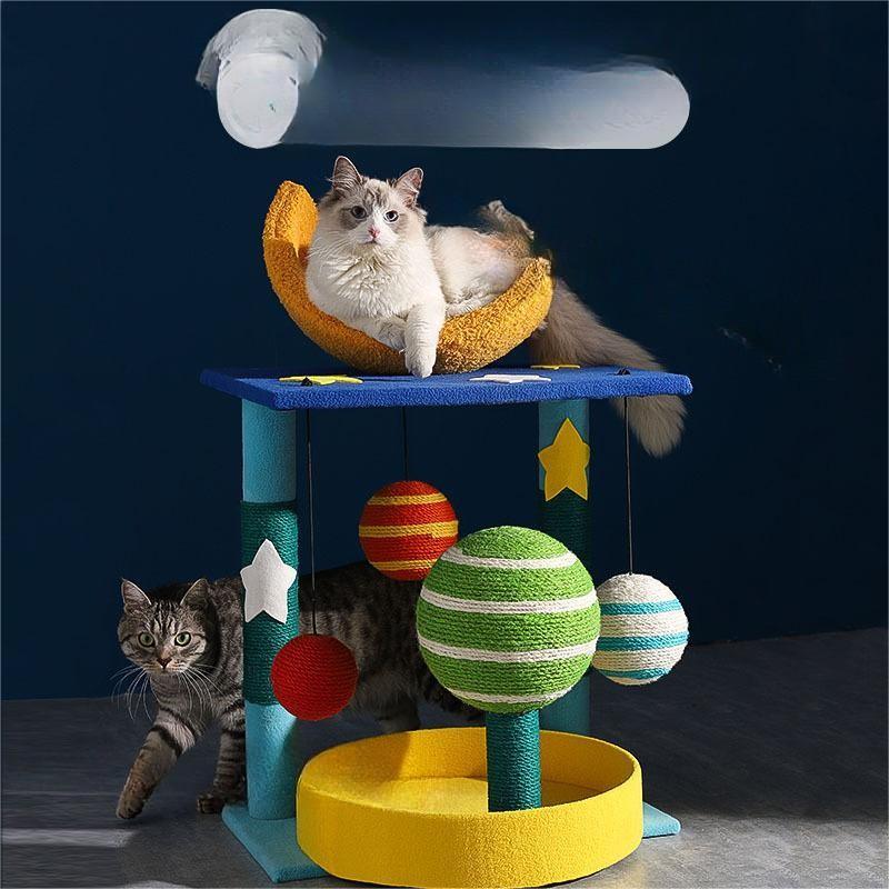 Starry Cat Adventure Tree
