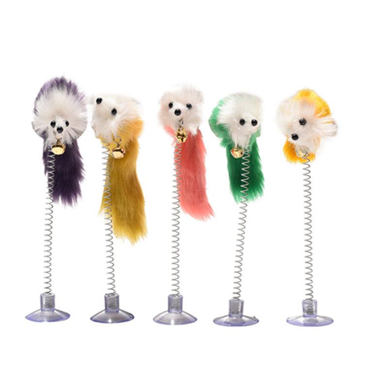 Elastic Spring Mouse Cat Toy