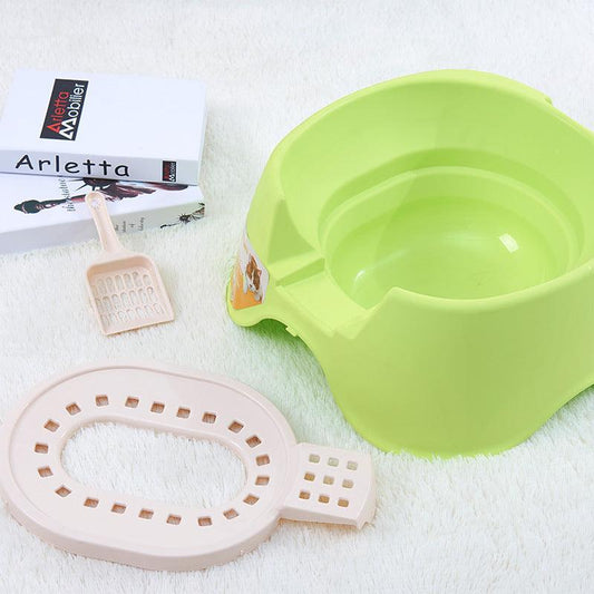 Oversize Semi-Enclosed Spillproof Cat Litter Pan: The Durable And Easy-To-Clean Solution For Your Feline Friend