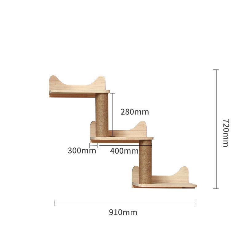 Ultimate Cat Adventure Tower: Multi-Level Climbing Post With Jumping Platforms And Sisal Scratching Board