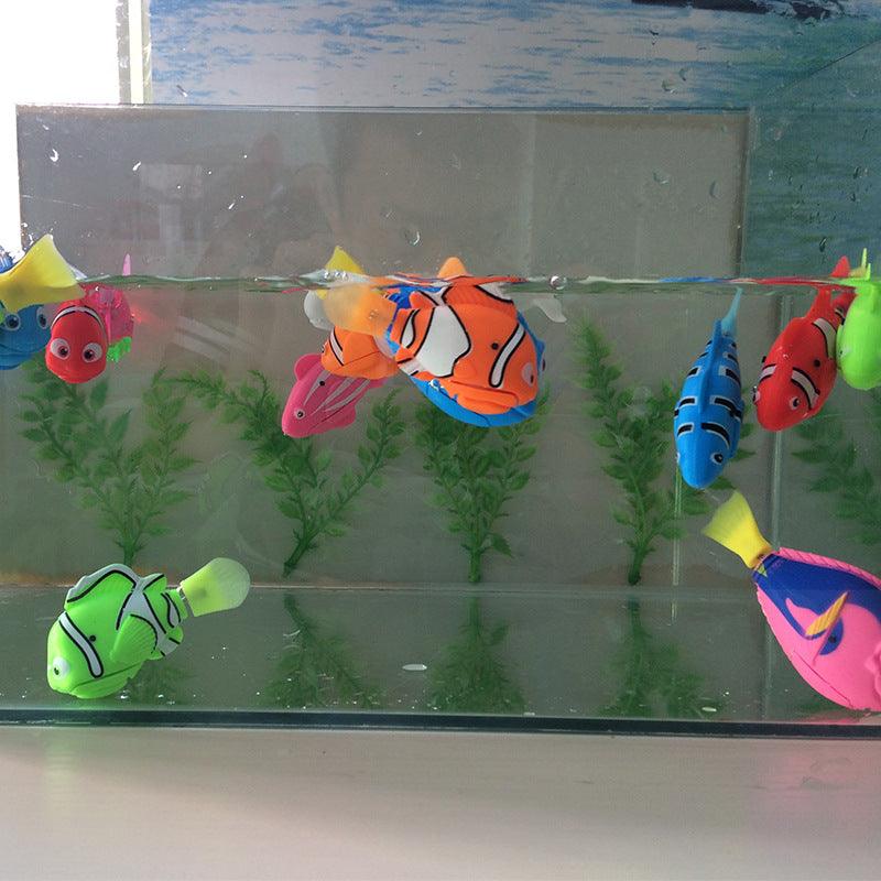 Interactive Swimming Fish Cat Toy - Fun And Educational Pet Toy For Children And Cats