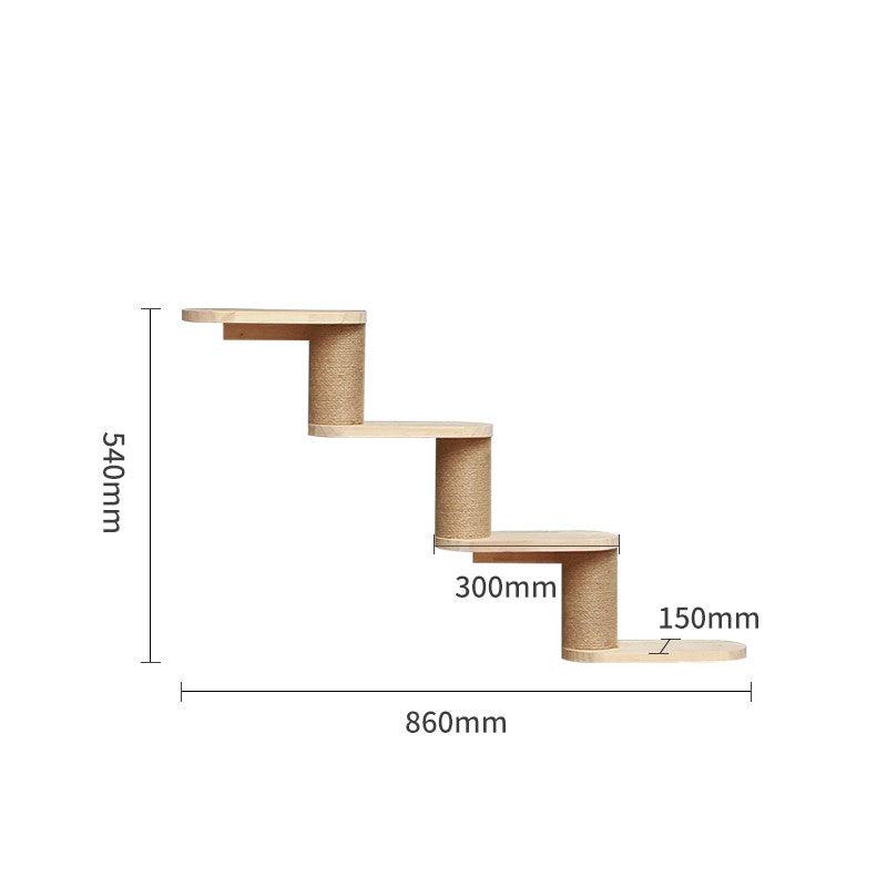 Ultimate Cat Adventure Tower: Multi-Level Climbing Post With Jumping Platforms And Sisal Scratching Board