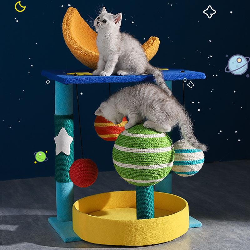Starry Cat Adventure Tree