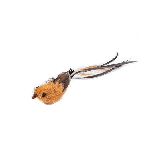 Feather Frenzy Cat Teaser: Extendable Steel Wire Rod With Suction Cup
