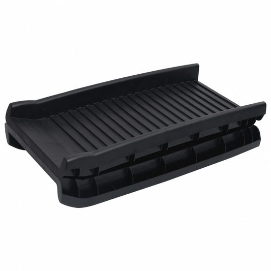 vidaXL Folding Dog Ramp Black 61.2"x15.7"x6.1"