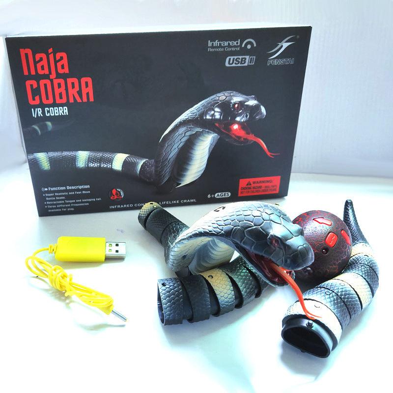 Interactive Smart Sensing Snake Cat Toy - Usb Rechargeable And Self-Playing