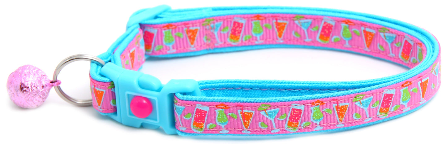Tropical Cocktails Breakaway Cat Collar