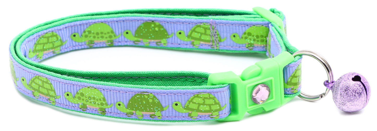 Turtle Breakaway Cat Collar