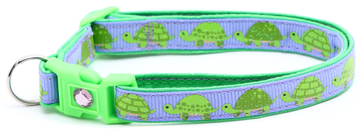 Turtle Breakaway Cat Collar
