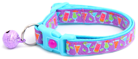 Tropical Cocktails Breakaway Cat Collar