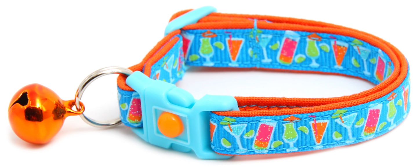 Tropical Cocktails Breakaway Cat Collar