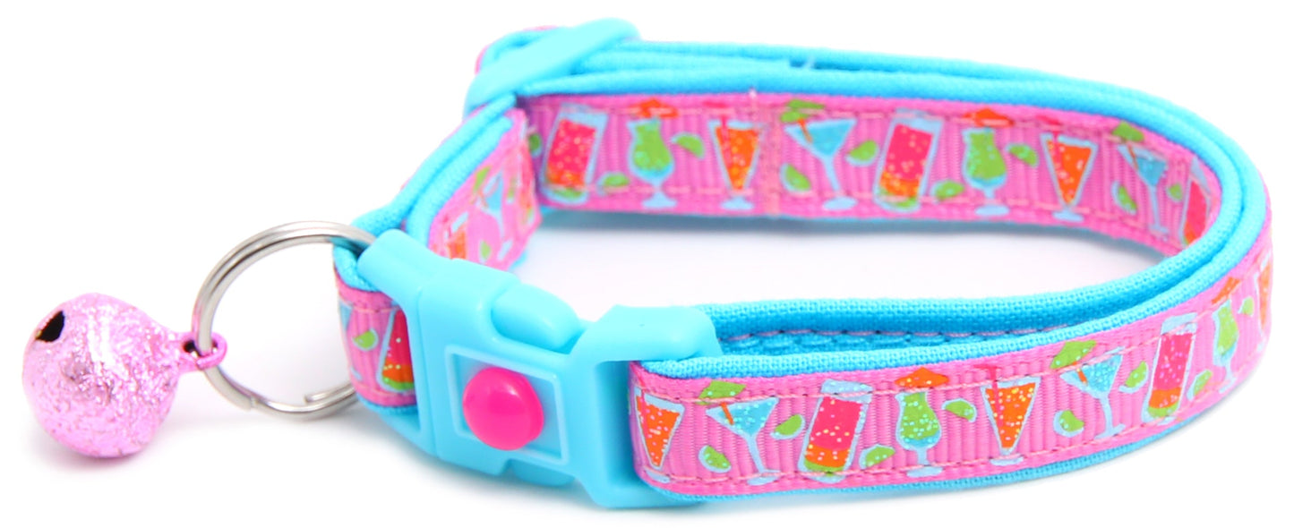 Tropical Cocktails Breakaway Cat Collar