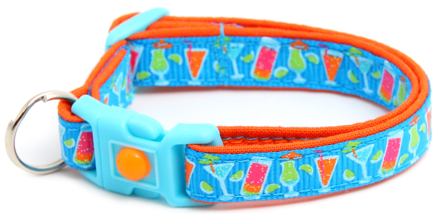Tropical Cocktails Breakaway Cat Collar