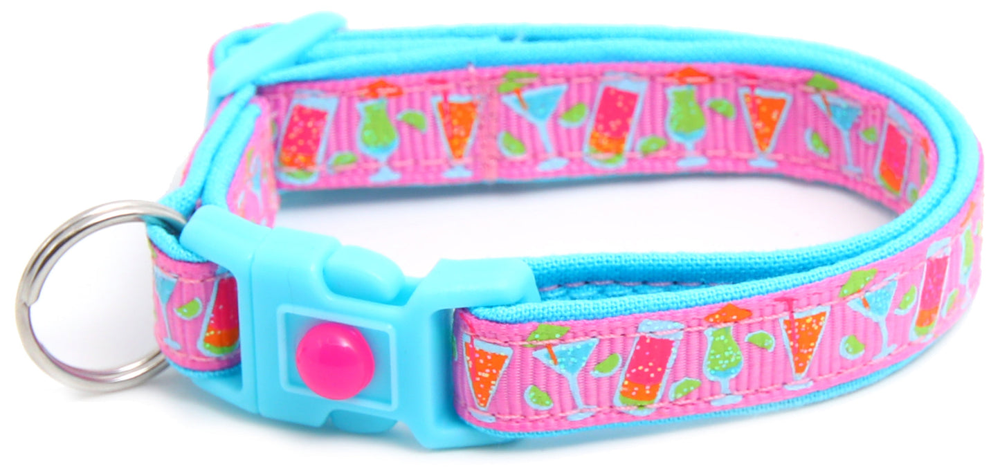 Tropical Cocktails Breakaway Cat Collar