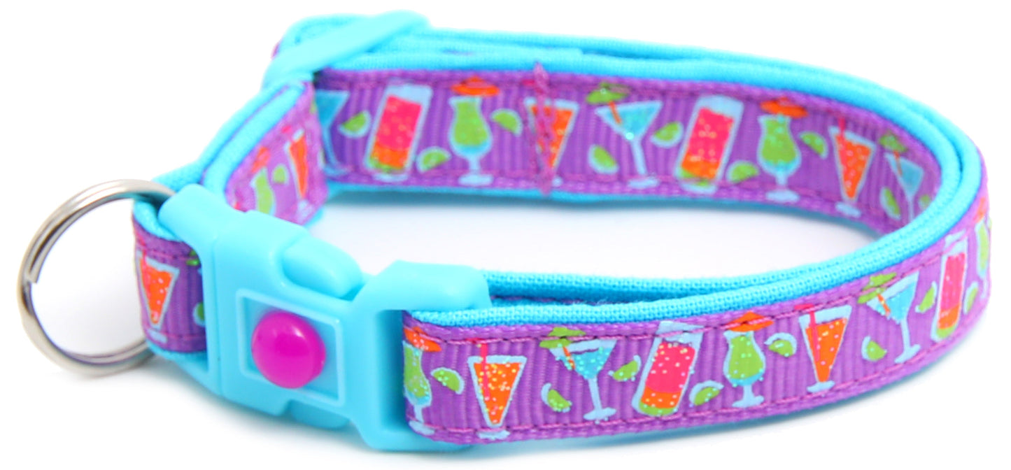 Tropical Cocktails Breakaway Cat Collar