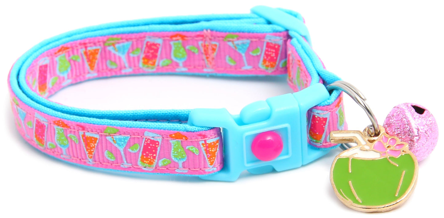 Tropical Cocktails Breakaway Cat Collar