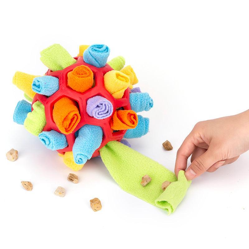 Canine Sniff & Snack Interactive Puzzle Ball-1