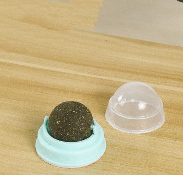 Crabnip Cat Toy: Interactive Spinning Ball For Playful Feline Molars