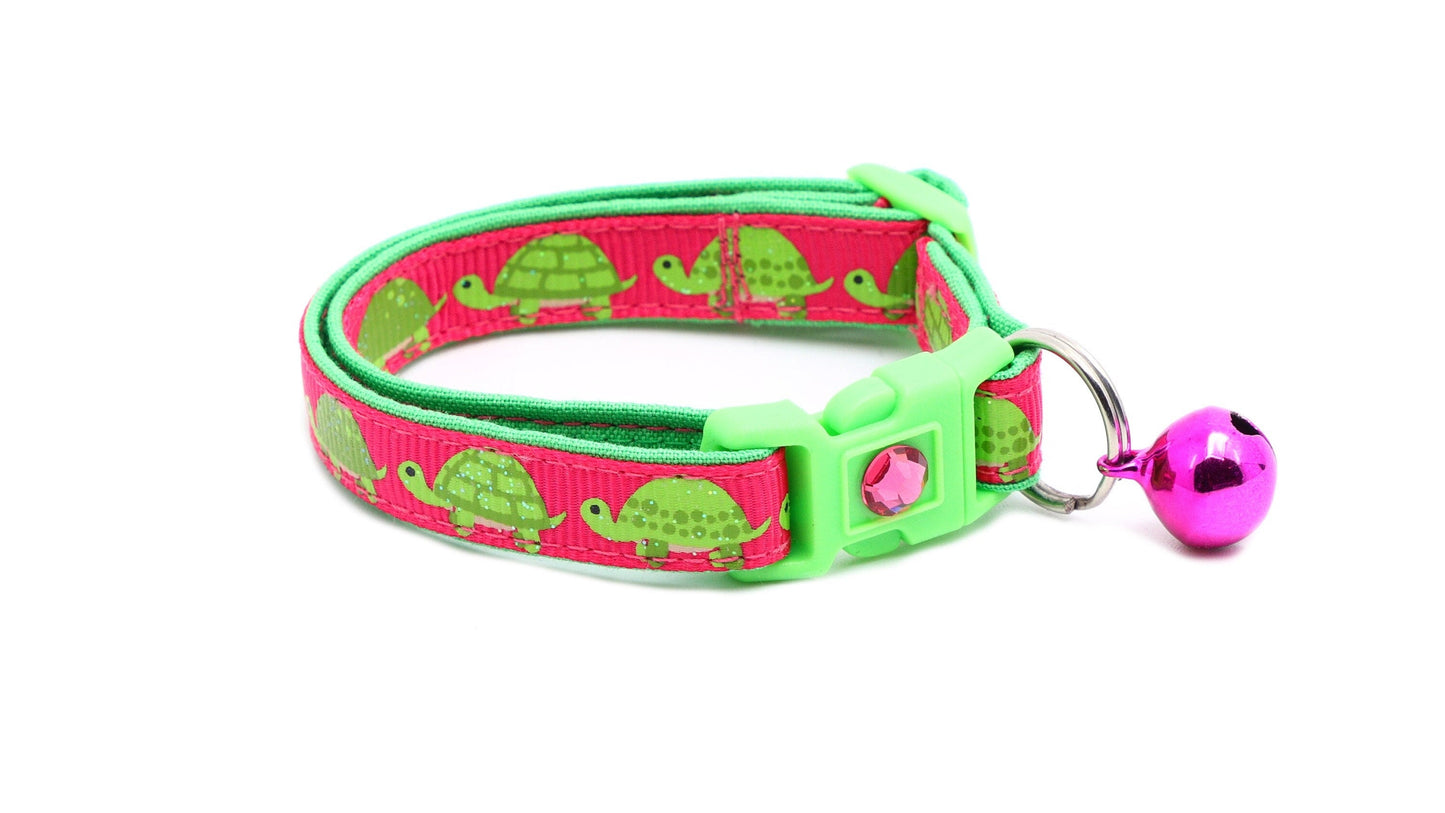 Turtle Breakaway Cat Collar